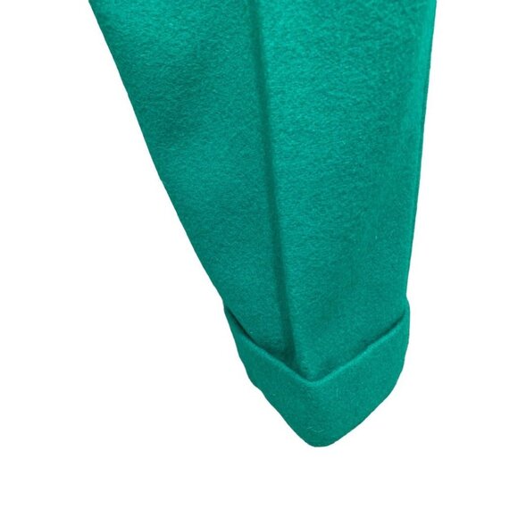 Size 5/6 Gap Vintage 1980s Kelly Green New Women's Wool Blend Lined Pants - Picture 4 of 8